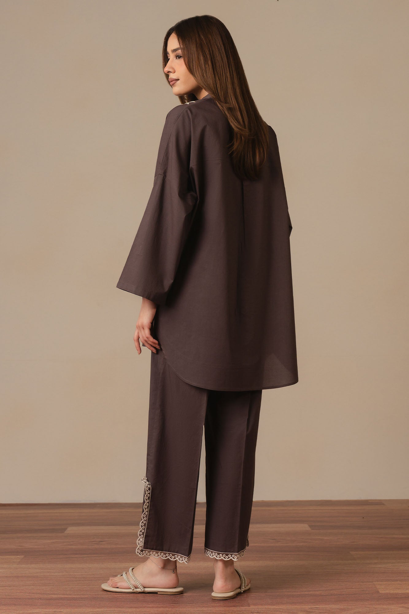 TRUFFLE BLOOM -2PC (SHIRT & TROUSER)