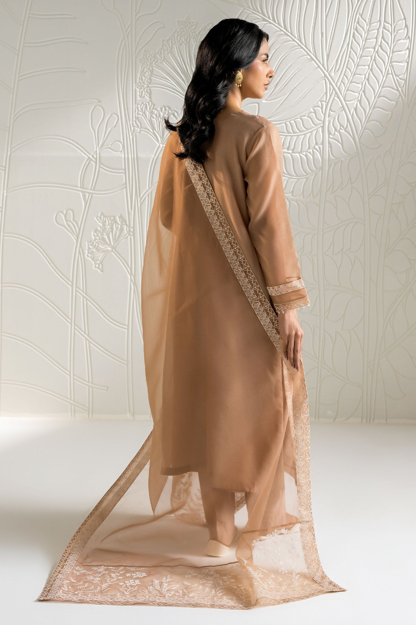 IVORY DUNE-2PC (SHIRT & DUPATTA)