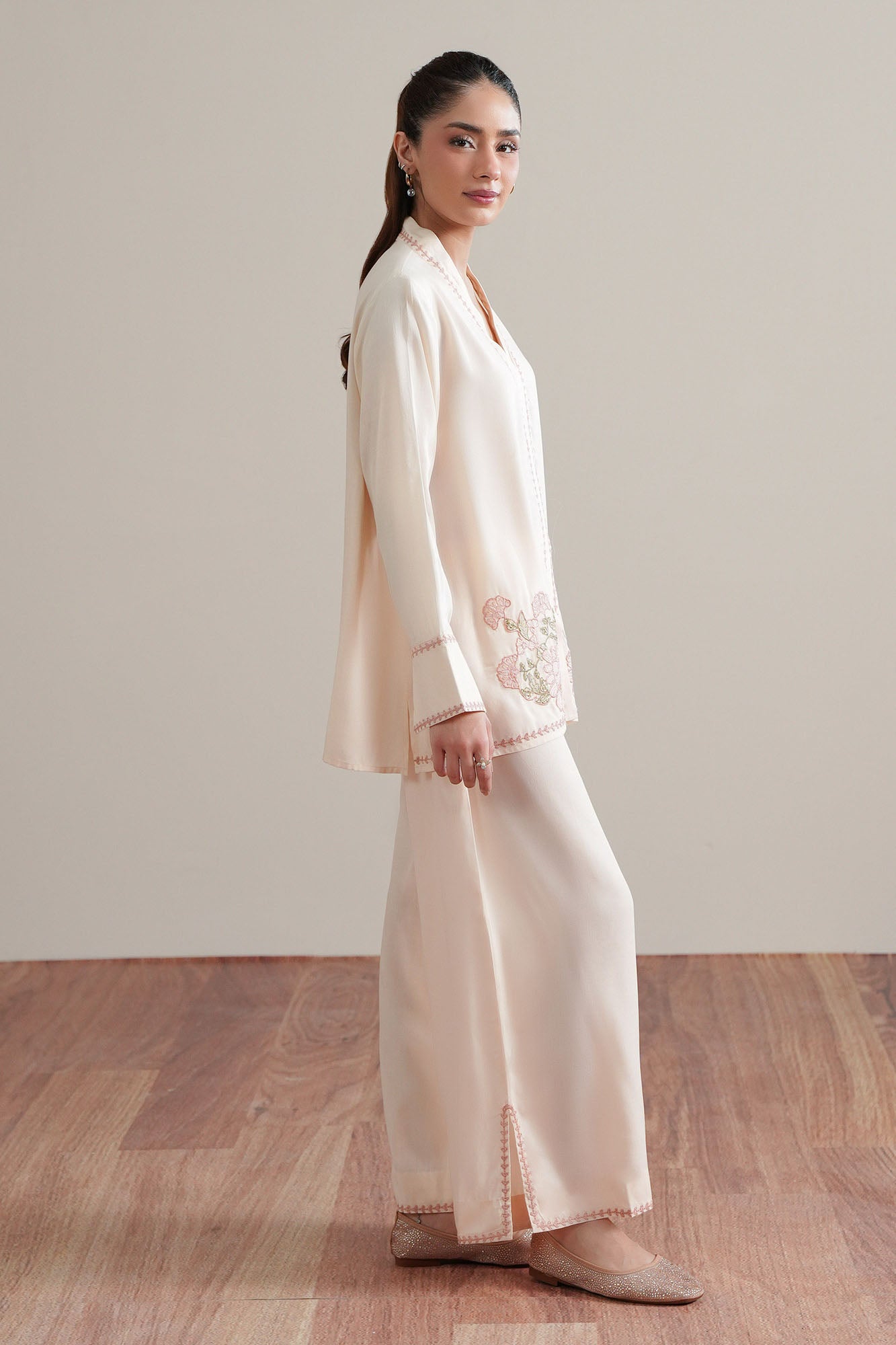 PINK HAZE-2PC (SHIRT & TROUSER)