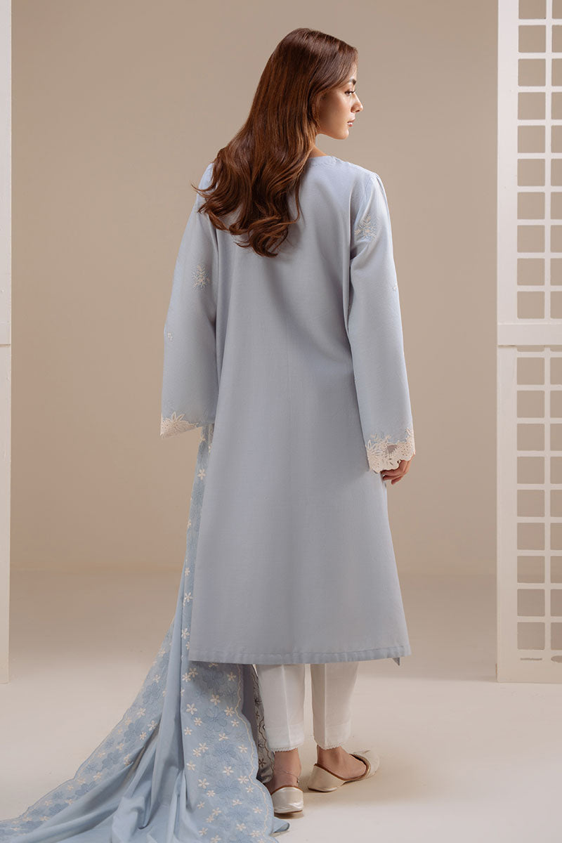 BLUE MIST-2PC (SHIRT & DUPATTA)