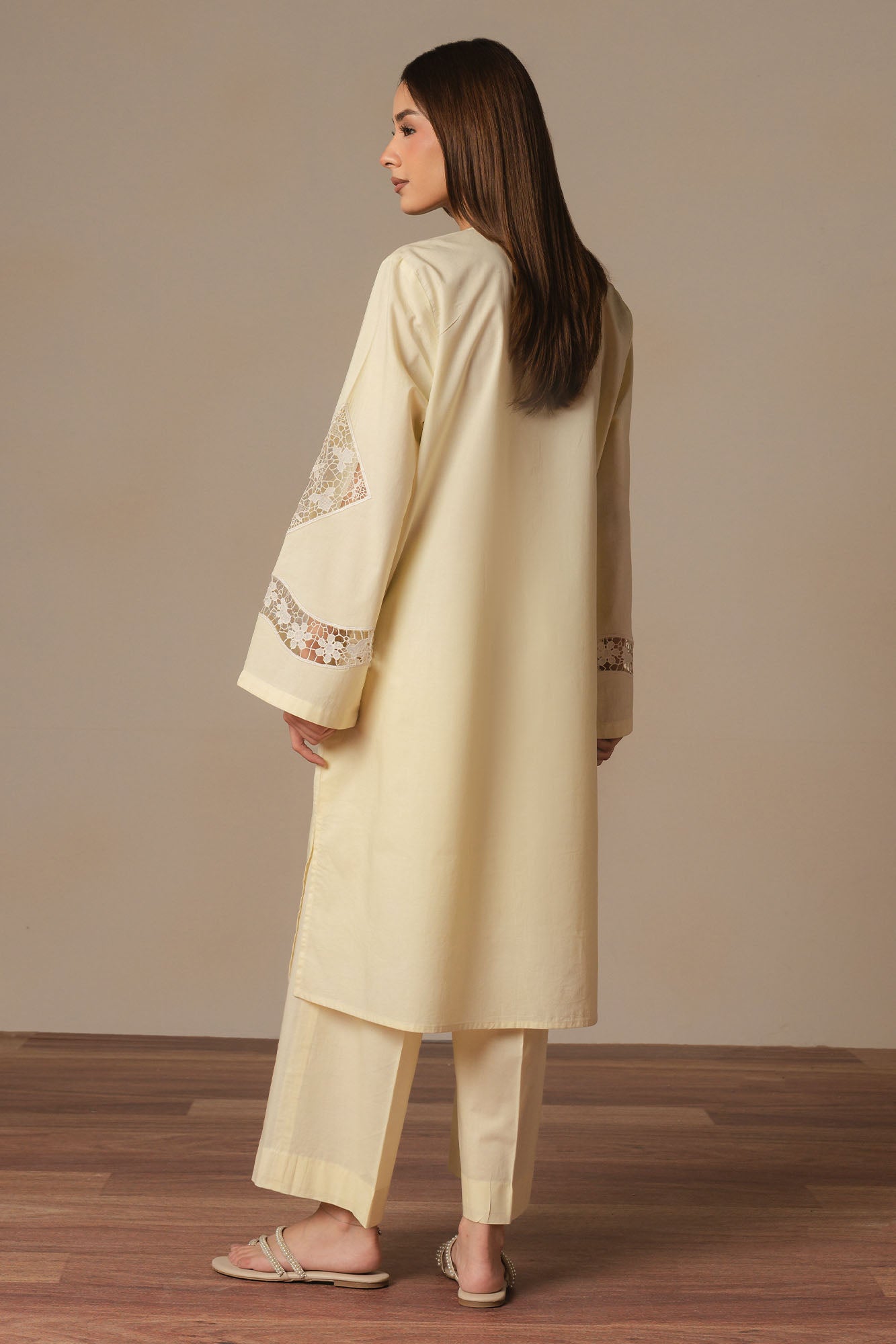 BUTTER BLOOM-2PC (SHIRT & TROUSER)