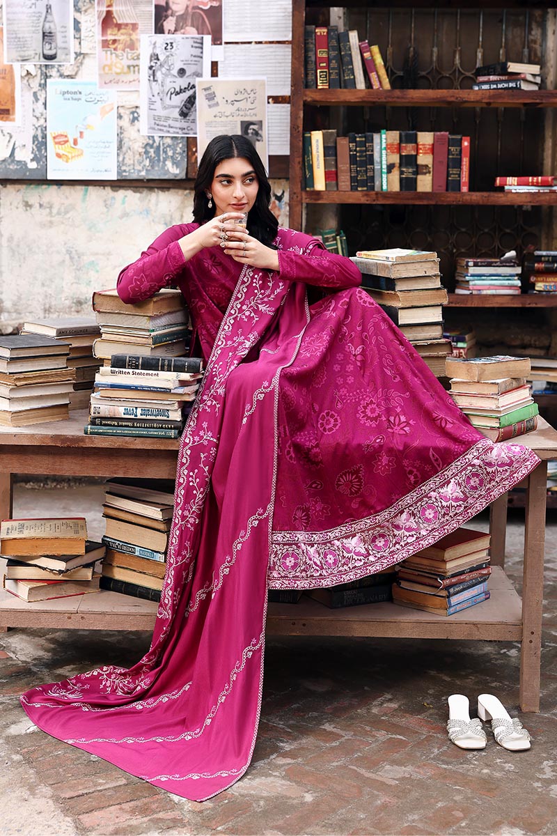 FUCHSIA THREAD-3PC MARINA PRINTED SUIT