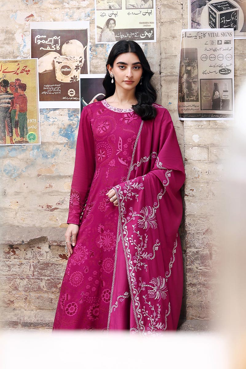 FUCHSIA THREAD-3PC MARINA PRINTED SUIT