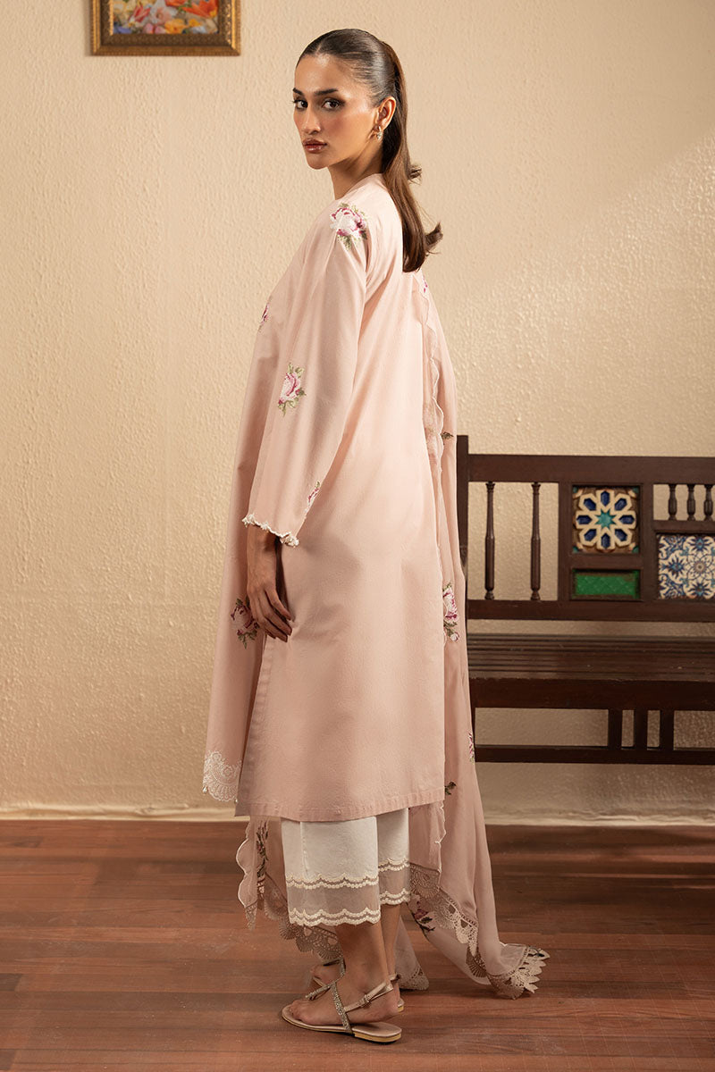 DUSTY PINK-2PC (SHIRT & DUPATTA)