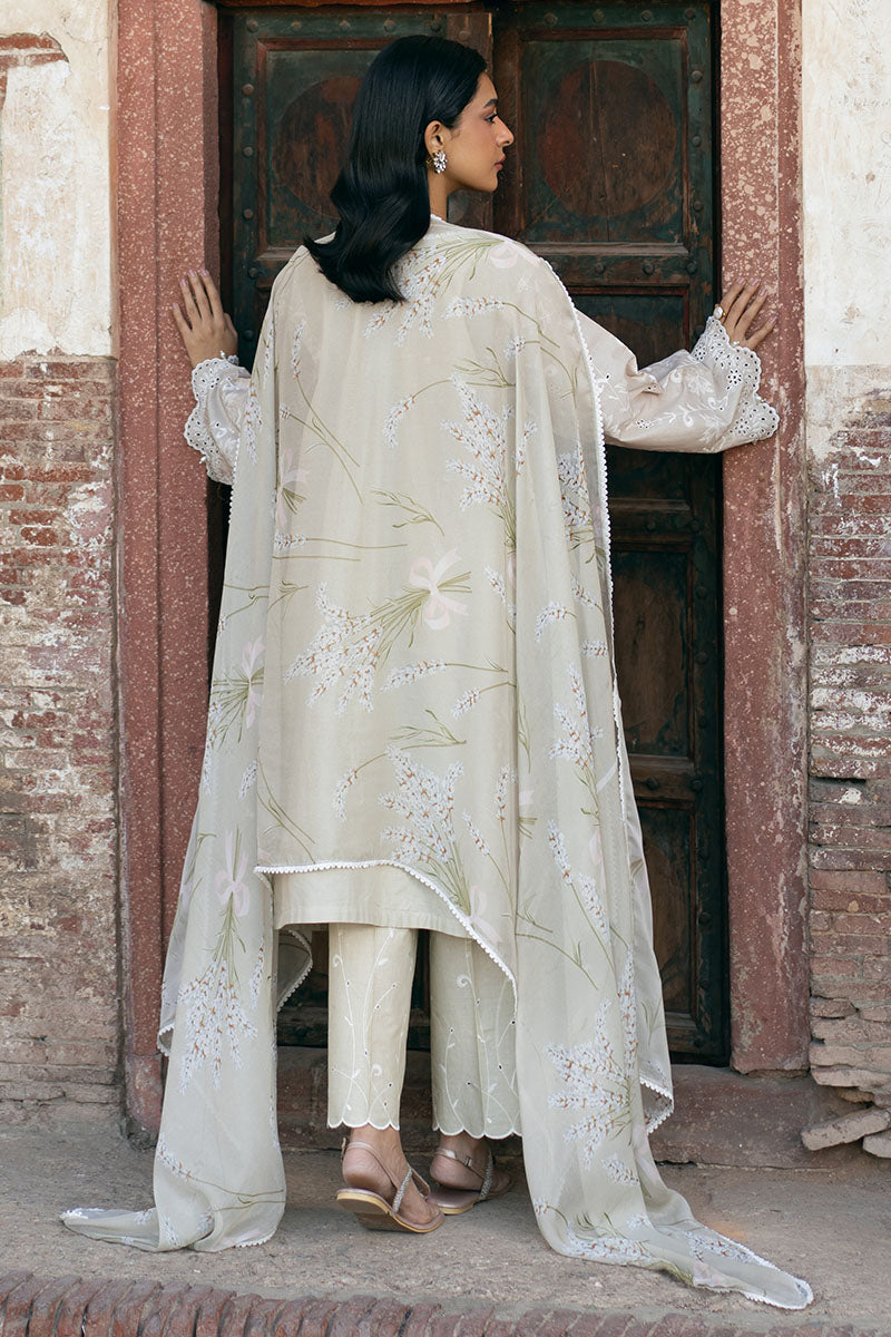 GARDEN CHARM-3PC CHIKANKARI SUIT