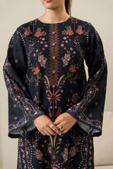 MIDNIGHT PEARL-2PC KHADDAR PRINTED SUIT