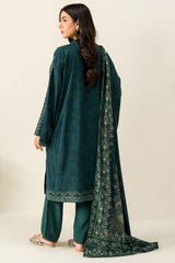 OCEAN MEADOW-3PC LINEN PRINTED SUIT