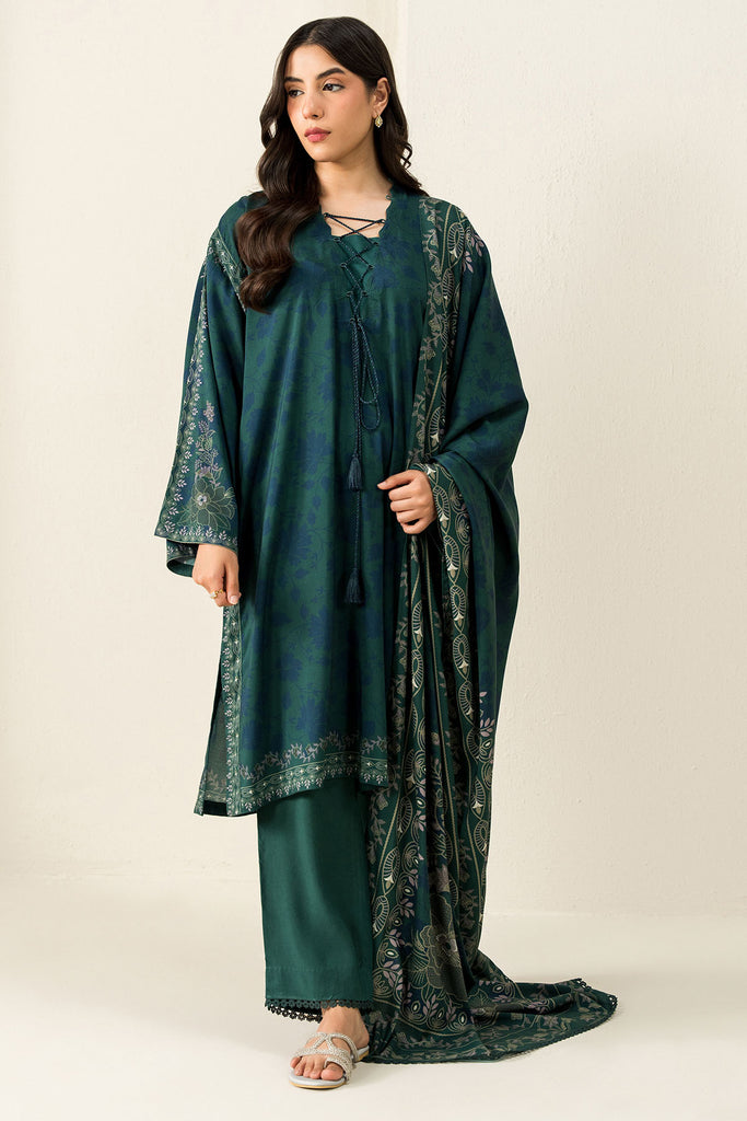 OCEAN MEADOW-3PC LINEN PRINTED SUIT