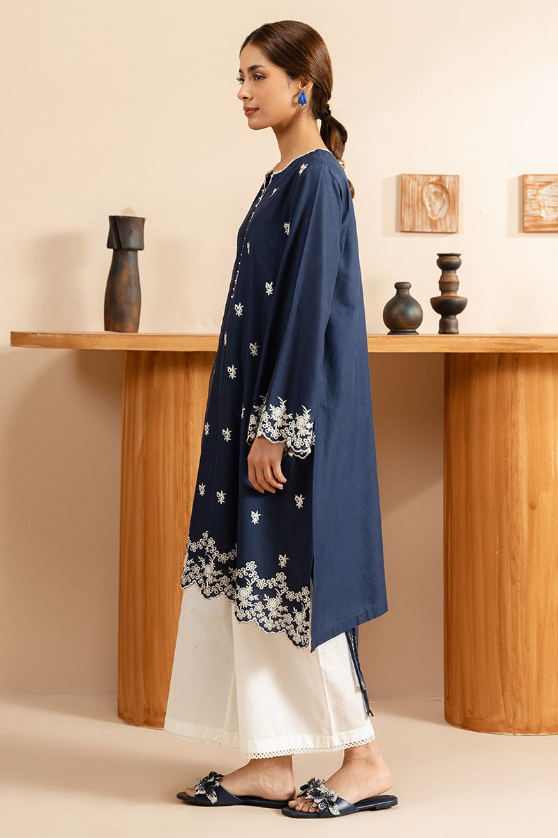 RADIANT BLUE-2PC (SHIRT & DUPATTA)