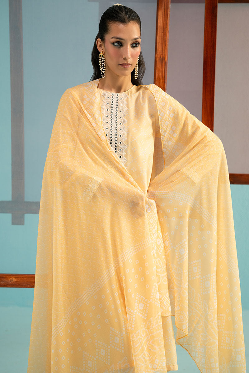 IRIS LIME-2PC (SHIRT & DUPATTA)