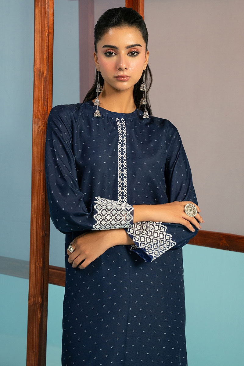 MOSAIC BLUE-2PC (SHIRT & TROUSER)