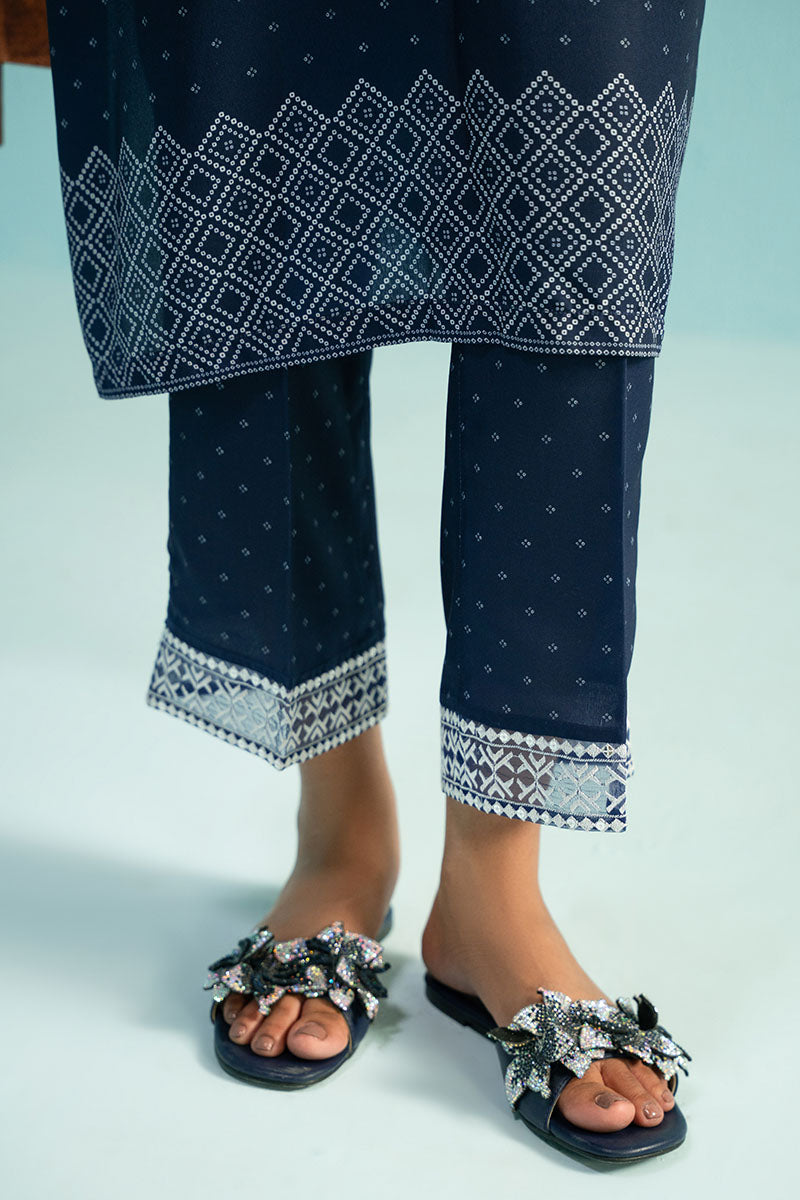 MOSAIC BLUE-2PC (SHIRT & TROUSER)
