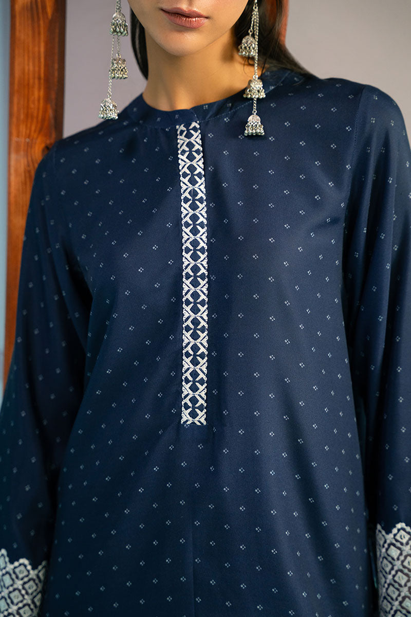 MOSAIC BLUE-2PC (SHIRT & TROUSER)