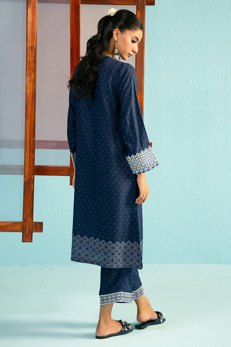 MOSAIC BLUE-2PC (SHIRT & TROUSER)