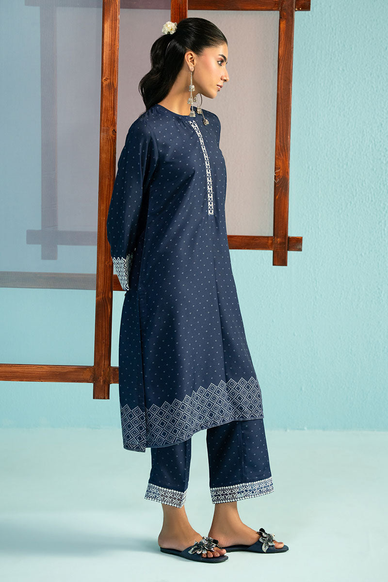 MOSAIC BLUE-2PC (SHIRT & TROUSER)