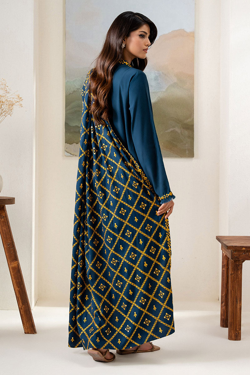 SAGE BLUE-2PC(SHIRT & DUPPATA)