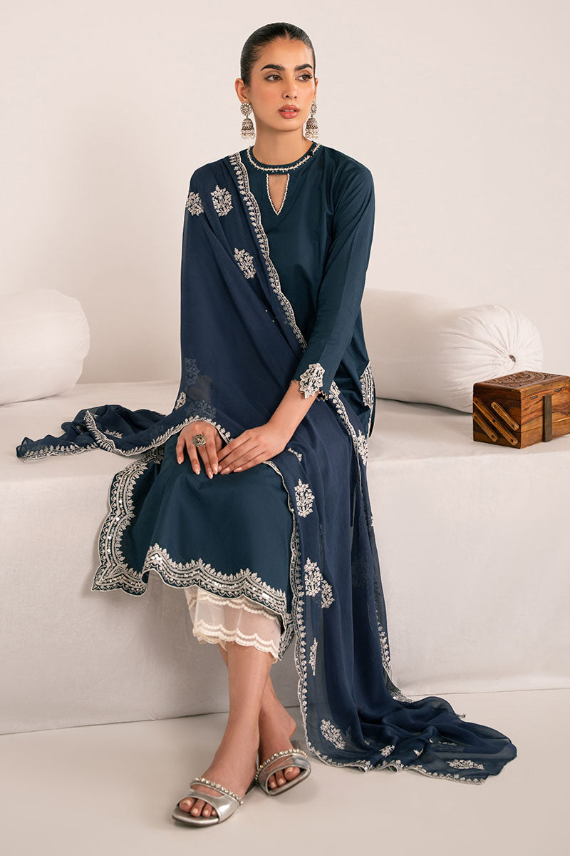 DARK ENCHANTMENT-2PC (SHIRT & DUPATTA)