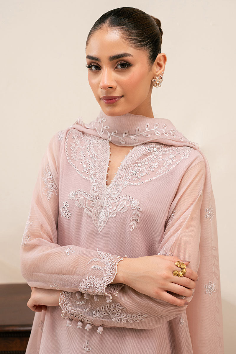 MAUVE GLORY-2PC (SHIRT & DUPATTA)