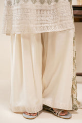 GREEN SPARKLE-2PC (SHIRT & DUPATTA)