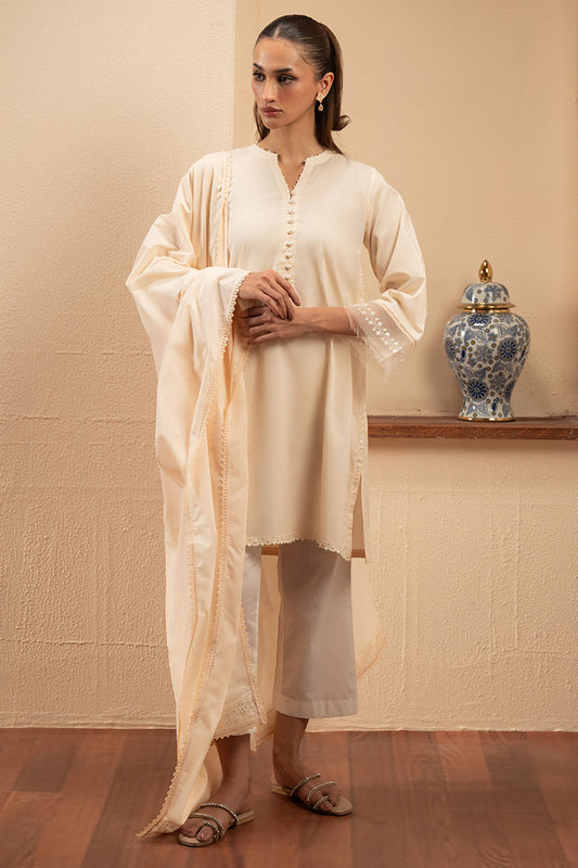 PEARL BLUSH-2PC (SHIRT & DUPATTA)