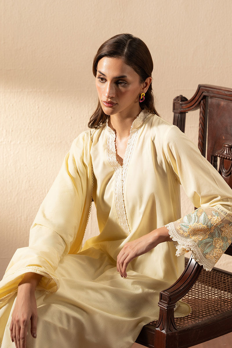 GOLD FUZZ-2PC (SHIRT & DUPATTA)