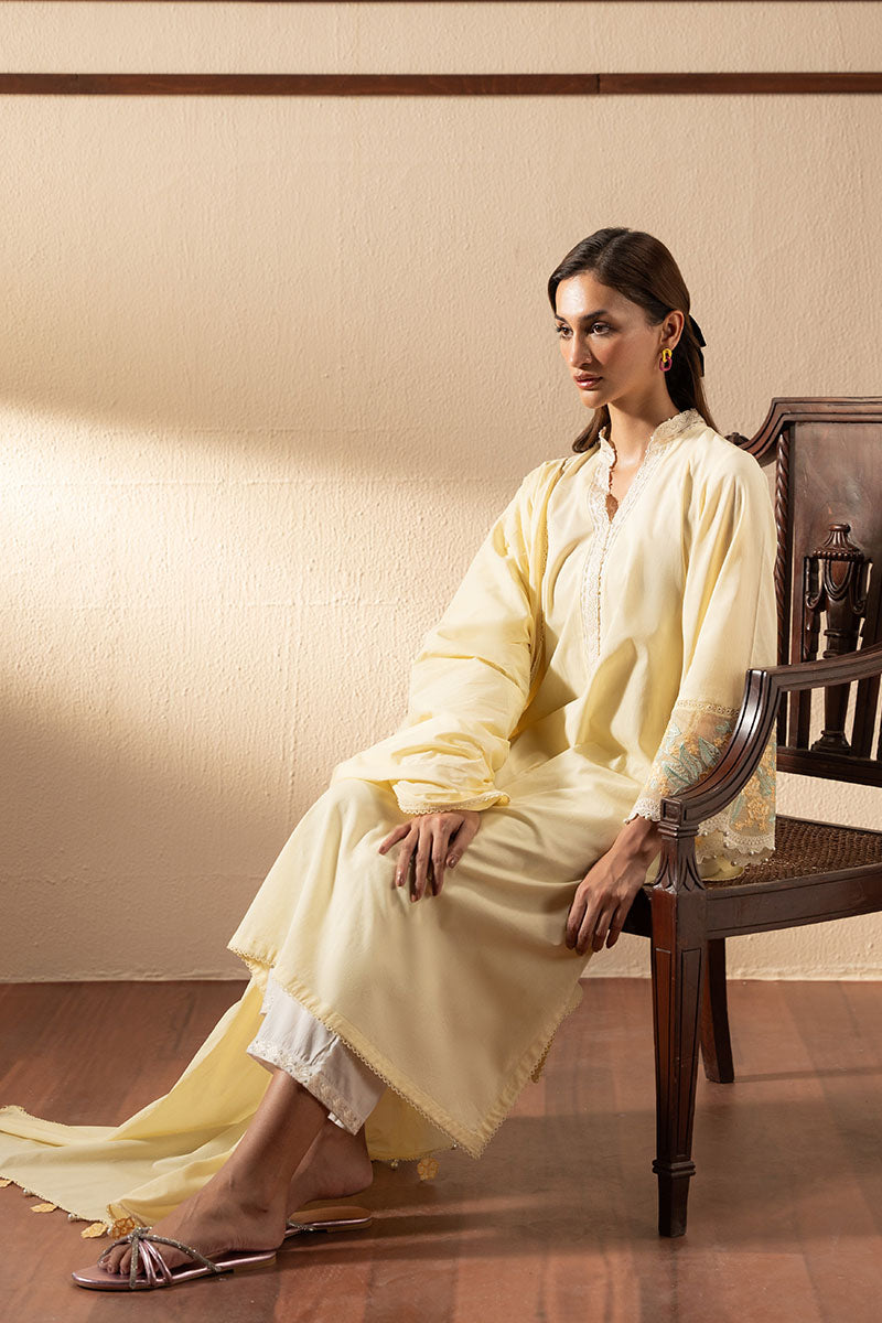 GOLD FUZZ-2PC (SHIRT & DUPATTA)