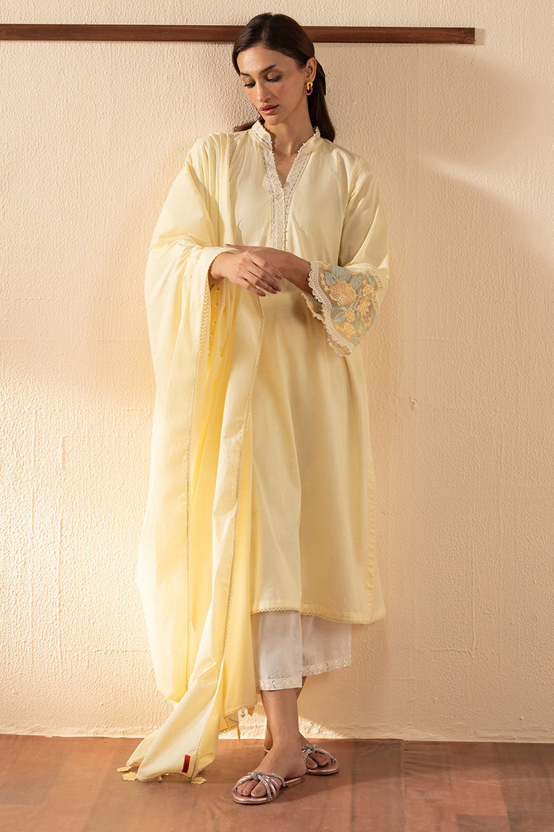 GOLD FUZZ-2PC (SHIRT & DUPATTA)