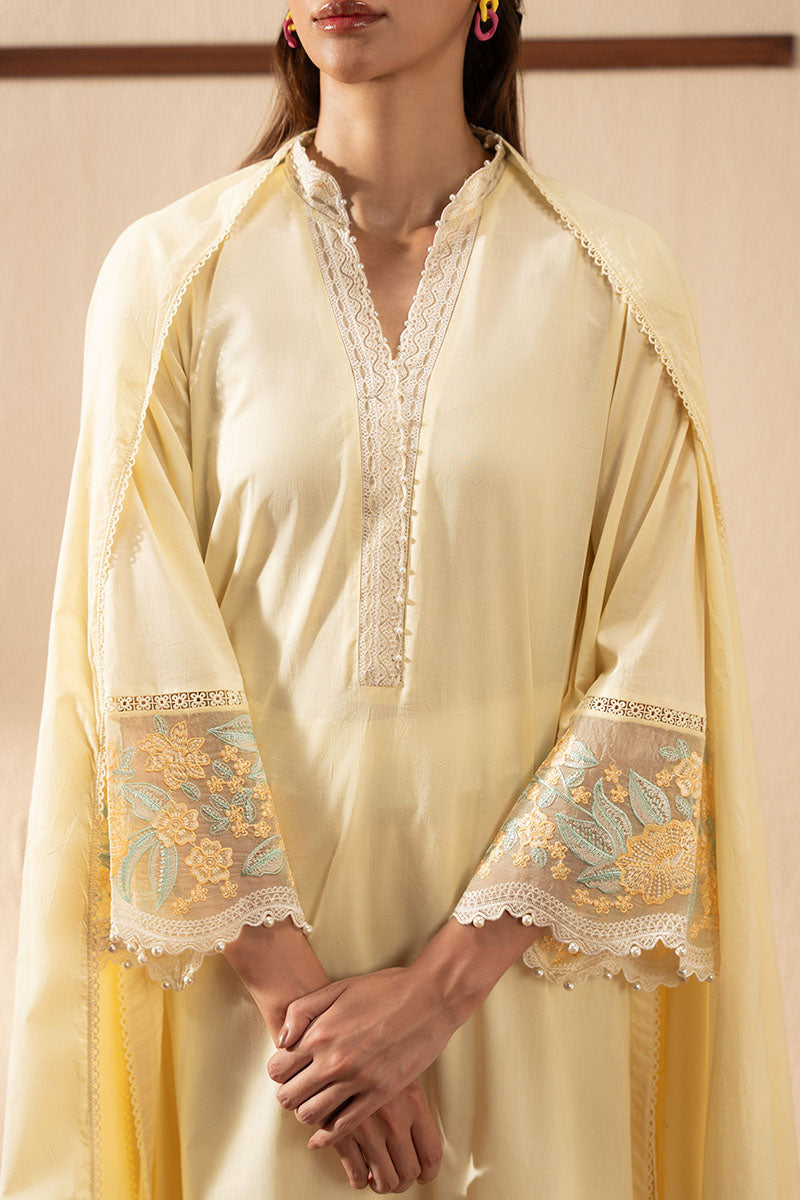 GOLD FUZZ-2PC (SHIRT & DUPATTA)