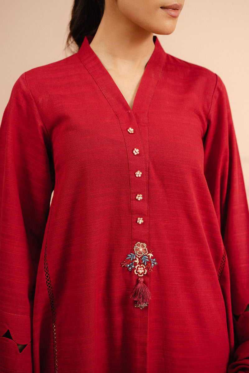 RADIANT ROSE-2 PC (SHIRT & DUPATTA)