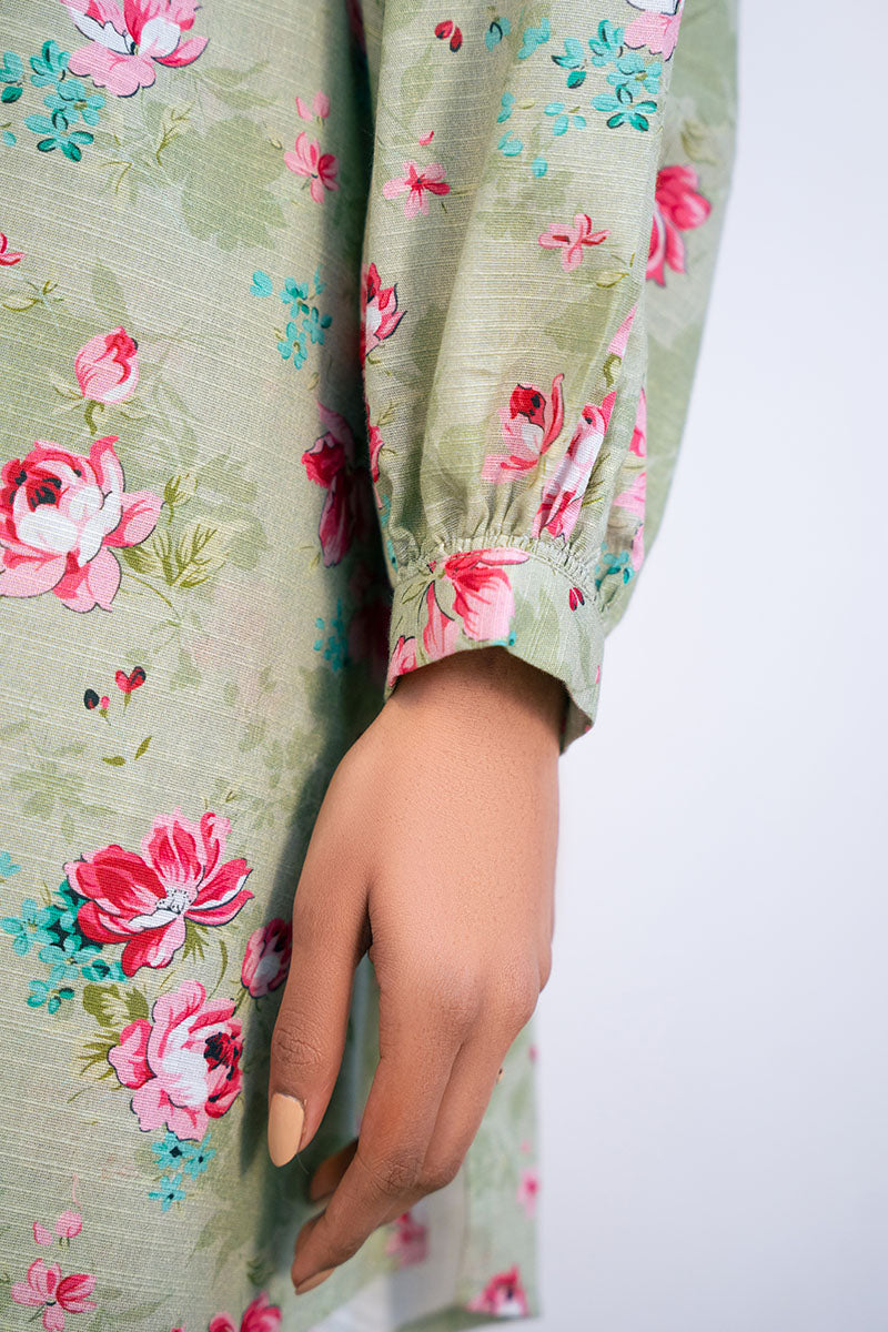 MYSTIC FOREST-2 PIECE PRINTED KHADDAR SUIT