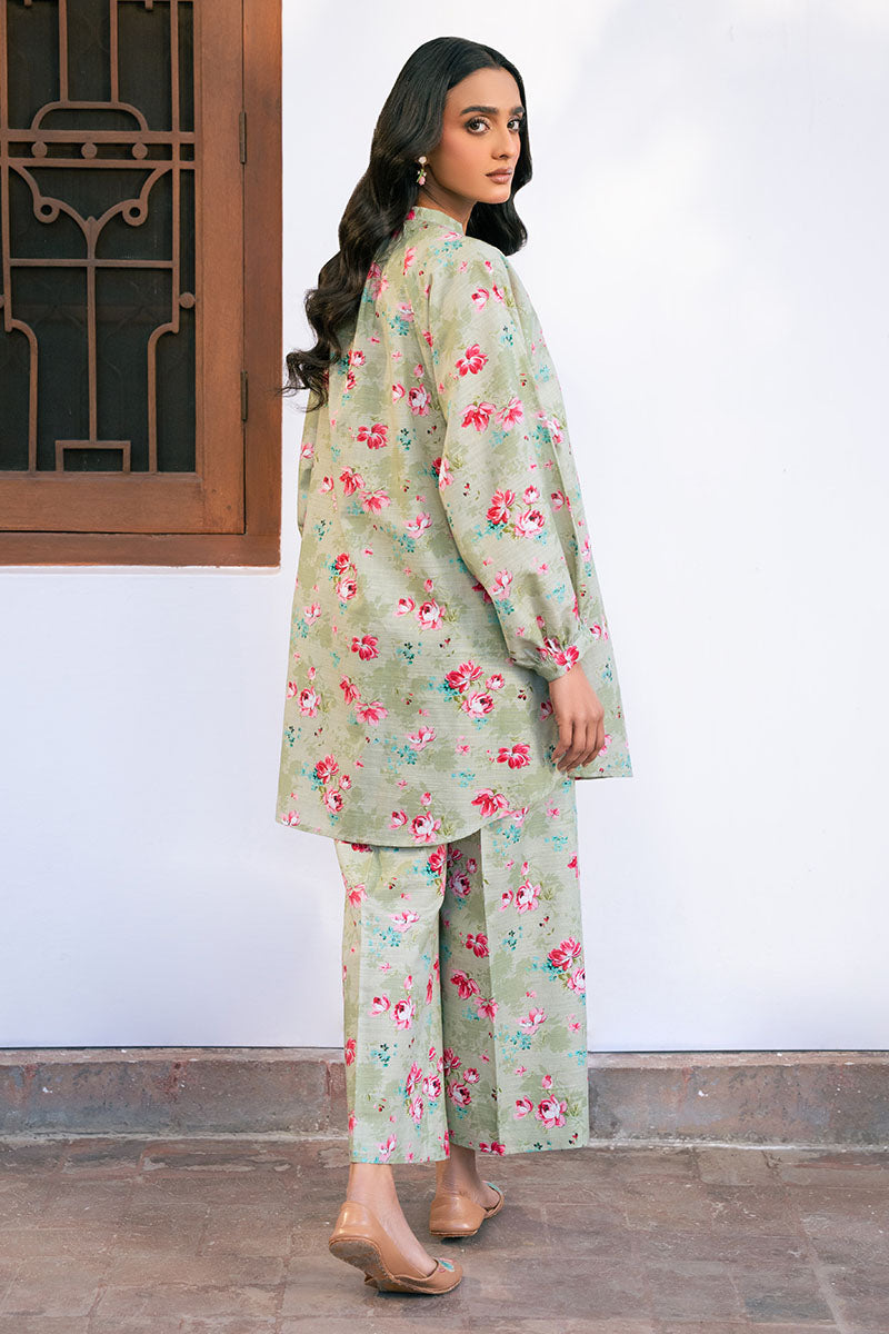MYSTIC FOREST-2 PIECE PRINTED KHADDAR SUIT