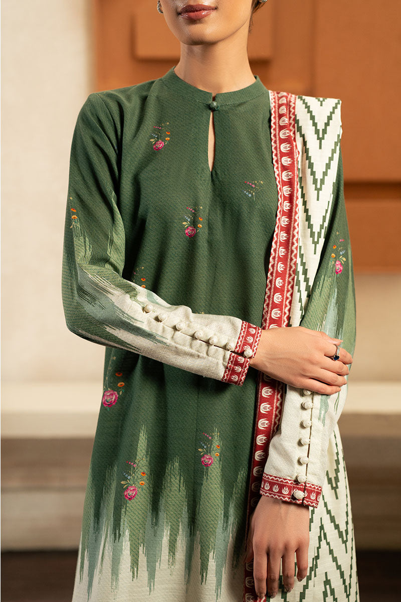 FOREST ECHO-2PC (SHIRT & DUPPATA)