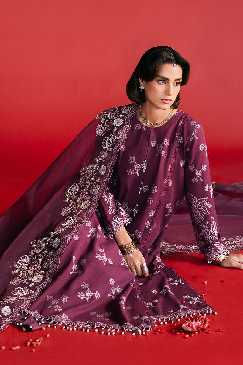 DEEP FLARE-3PC JACQUARD SUIT
