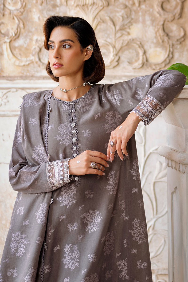 DESERT TAUPE-3PC (SHIRT, TROUSER & DUPATTA)