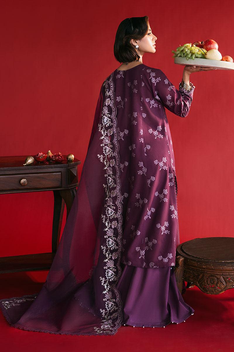 DEEP FLARE-3PC JACQUARD SUIT