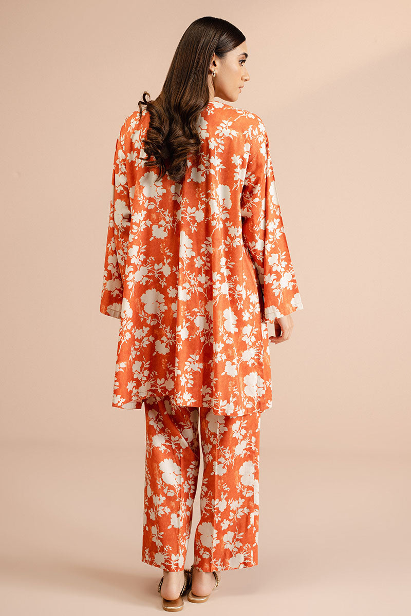 RUSSET CREAM-2 PC (SHIRT & TROUSER)