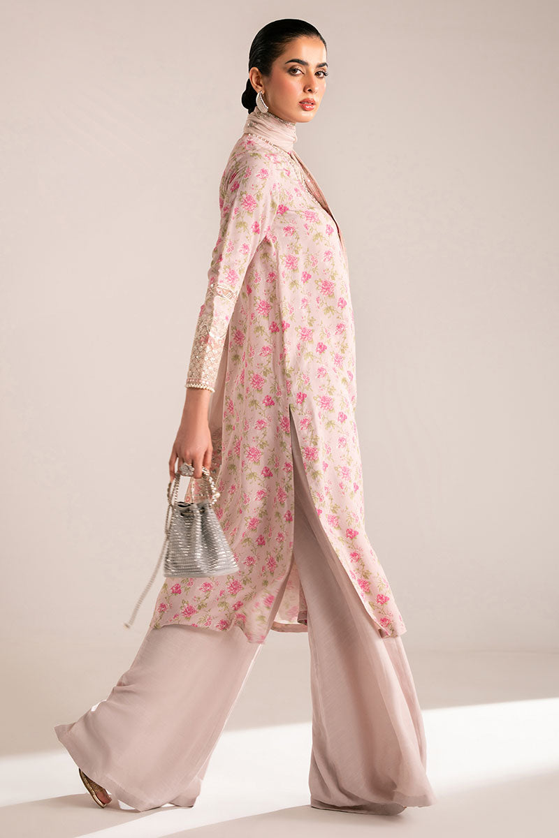 HUSHED VOILET-2PC (SHIRT & DUPATTA)