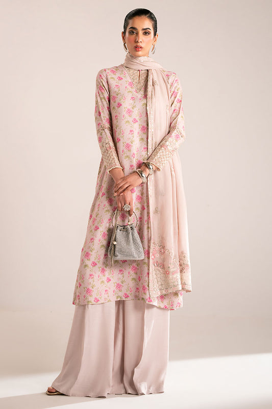 HUSHED VOILET-2PC (SHIRT & DUPATTA)