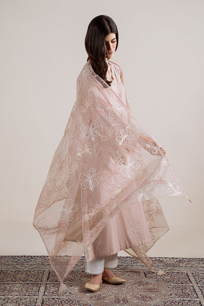 PINK SWIRL-2PC (SHIRT & DUPATTA)