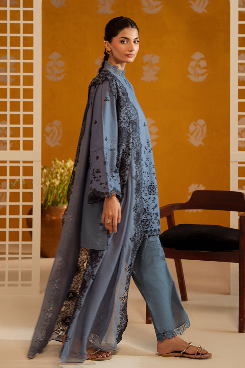 BERYL DUSK-3PC CHIKANKARI SUIT