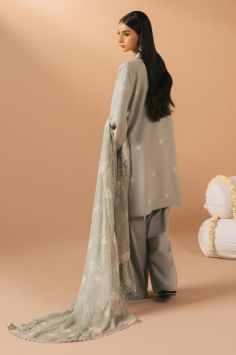 LIVIA FLORET- 3PC EMBROIDERED LAWN SUIT