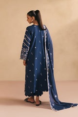 NIRVANA DIVE- 3PC EMBROIDERED LAWN SUIT