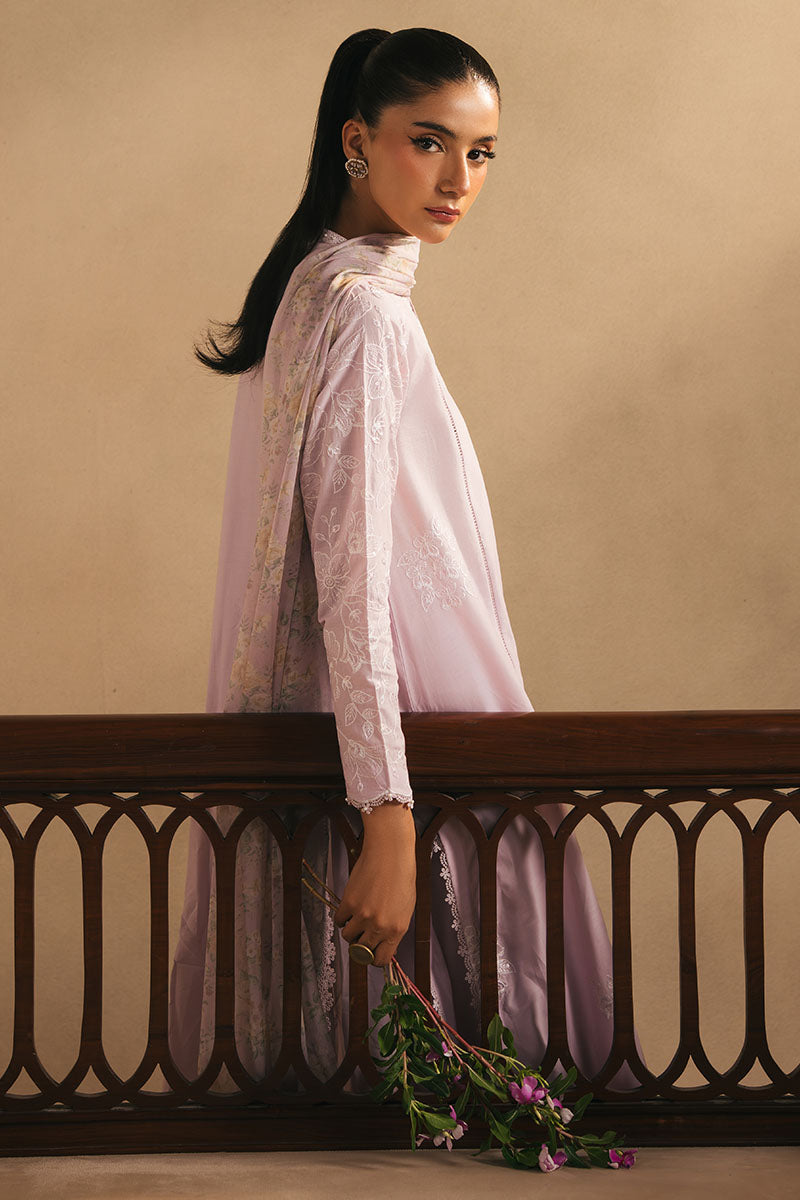 LAVENDER DREAM- 3PC EMBROIDERED LAWN SUIT
