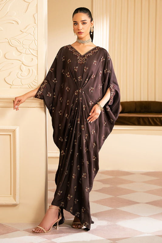 MYSTIC CEDER EMBROIDERED SILK SHIRT