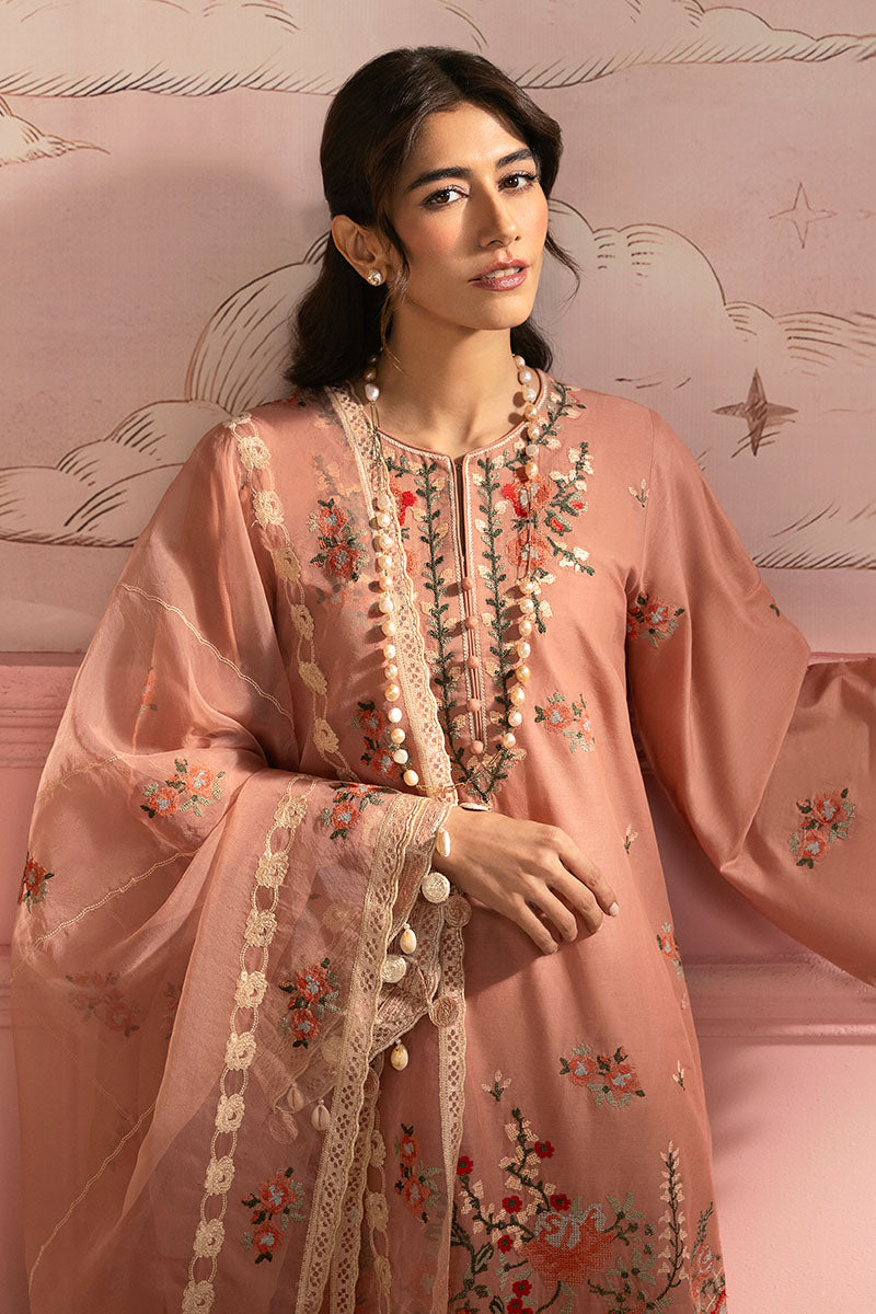 ROSE QUARTZ-3PC (SHIRT, TROUSER & DUPATTA)