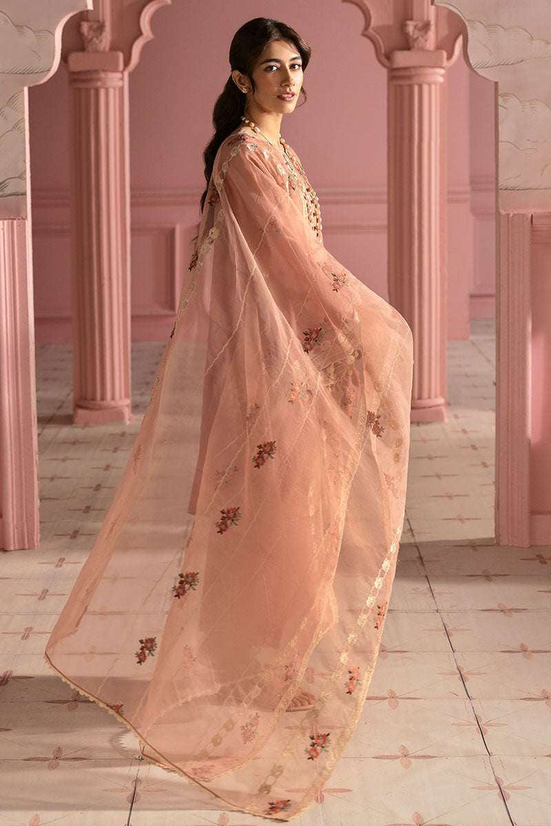 ROSE QUARTZ-3PC (SHIRT, TROUSER & DUPATTA)
