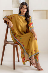 MARIGOLD MUSE PRINTED SILK SHIRT