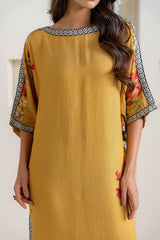 MARIGOLD MUSE PRINTED SILK SHIRT