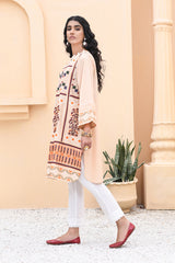 PEACH BLUSH - EMBROIDERED SHIRT