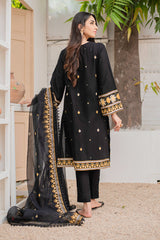 RAVEN ASTER - EMBROIDERED SHIRT - 3PC